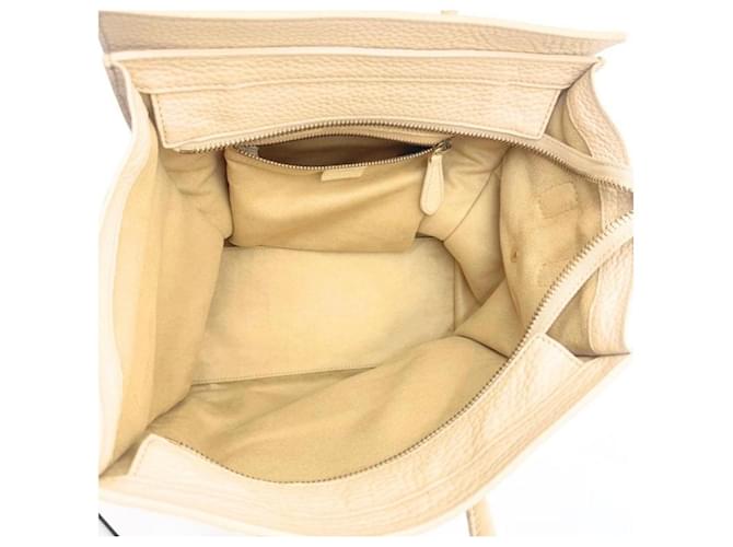 Céline Micro Luggage Tote Beige - vista 7