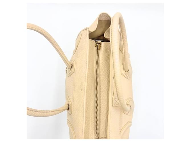 Céline Micro Luggage Tote Beige - vista 9