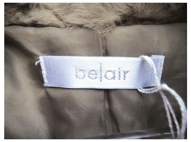 Abrigo Bel Air de algodón beige - vista 3
