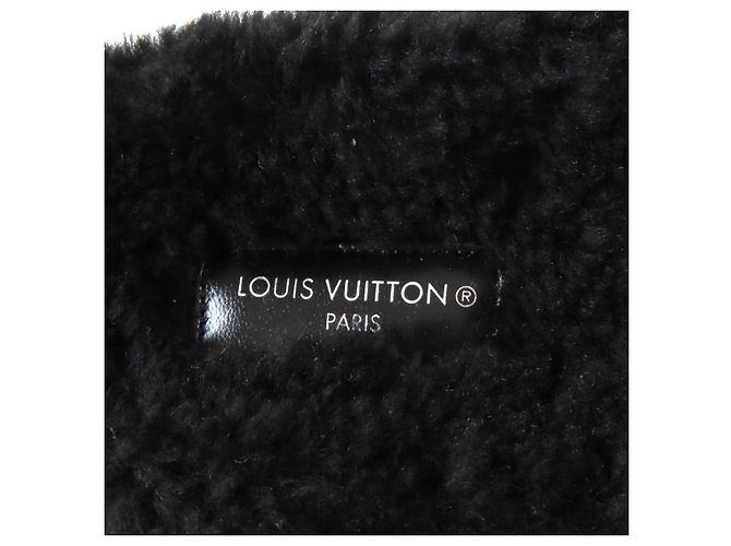 Sandali Mouton della linea Paseo Louis Vuitton Nero Beige - vista 10