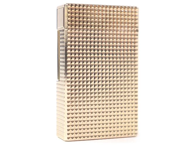 Autre Marque Dupont Line 1 Long Lighter Golden - view 2