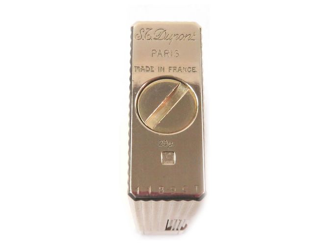 Autre Marque Dupont Line 1 Long Lighter Golden - view 5