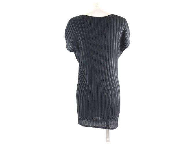 Issey Miyake Polyester-Tunika PP11-FT324 PLEATS PLEASE Schwarz - Ansicht 3