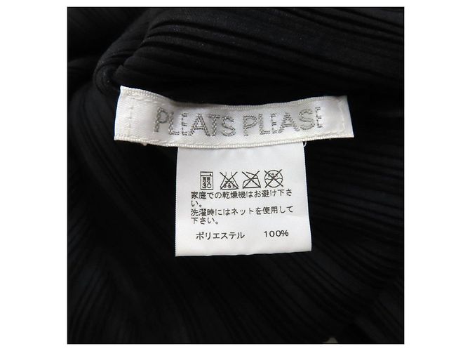 Issey Miyake Polyester-Tunika PP11-FT324 PLEATS PLEASE Schwarz - Ansicht 5