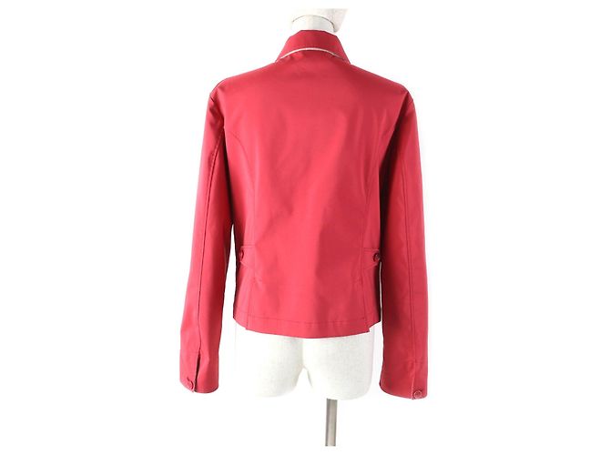 Autre Marque Loro Piana Blouson aus Polyester Rot - Ansicht 3