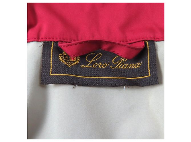 Autre Marque Loro Piana Blouson aus Polyester Rot - Ansicht 7