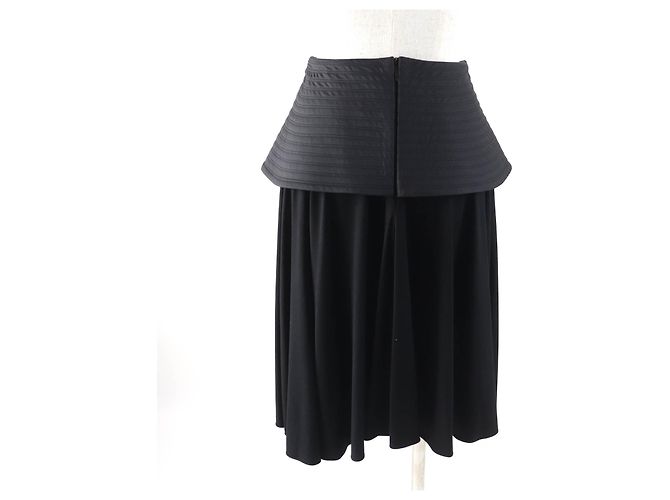 Falda de Viscosa Elastano Loewe S540Y08X56 Negro - vista 4