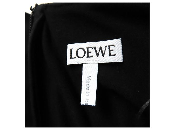 Falda de Viscosa Elastano Loewe S540Y08X56 Negro - vista 6