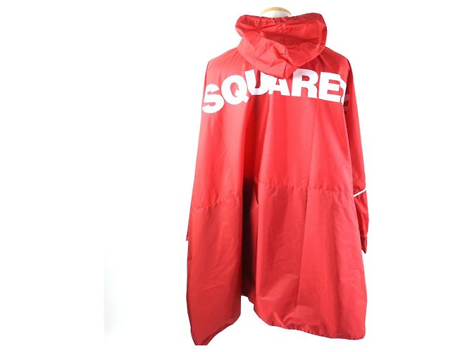 Autre Marque Chaqueta de nylon DSQUARED2 S75AM0770 Blanco Roja Azul - vista 4