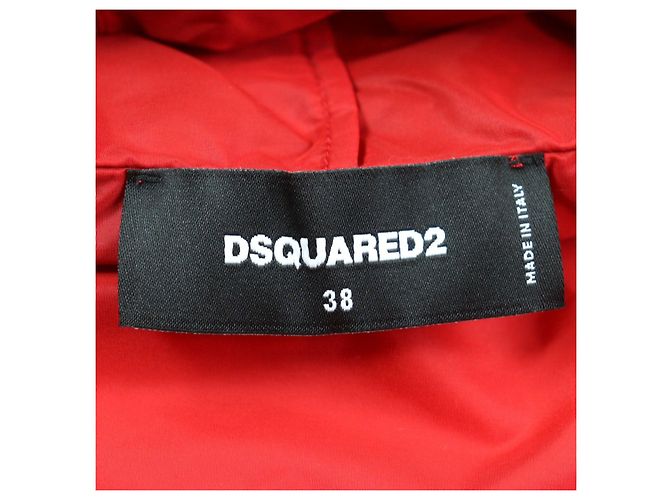 Autre Marque Chaqueta de nylon DSQUARED2 S75AM0770 Blanco Roja Azul - vista 9