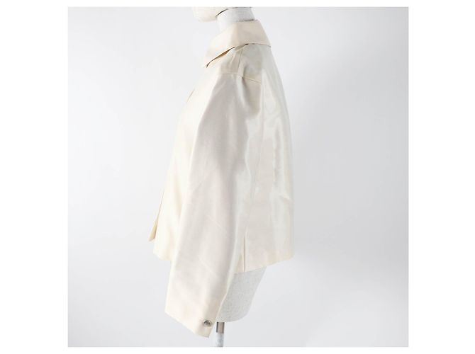 Autre Marque Chaqueta de algodón nylon Aquascutum White label Beige - vista 3