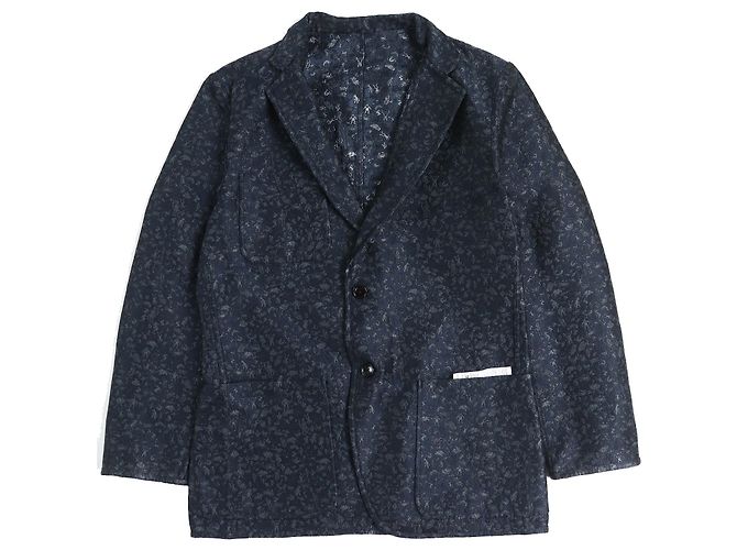 Hermès Giacca in poliestere Hermes G19936 Blu Blu navy - vista 2