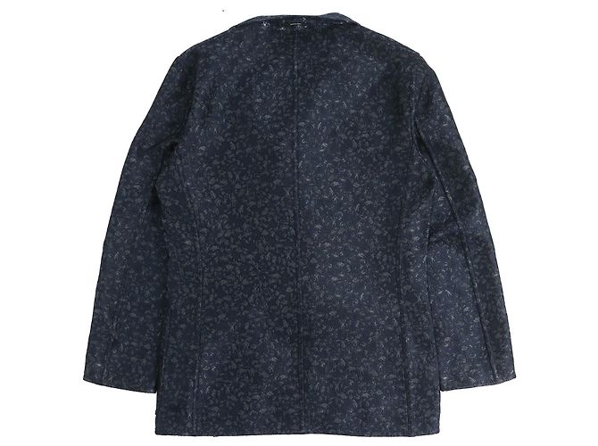 Hermès Giacca in poliestere Hermes G19936 Blu Blu navy - vista 4