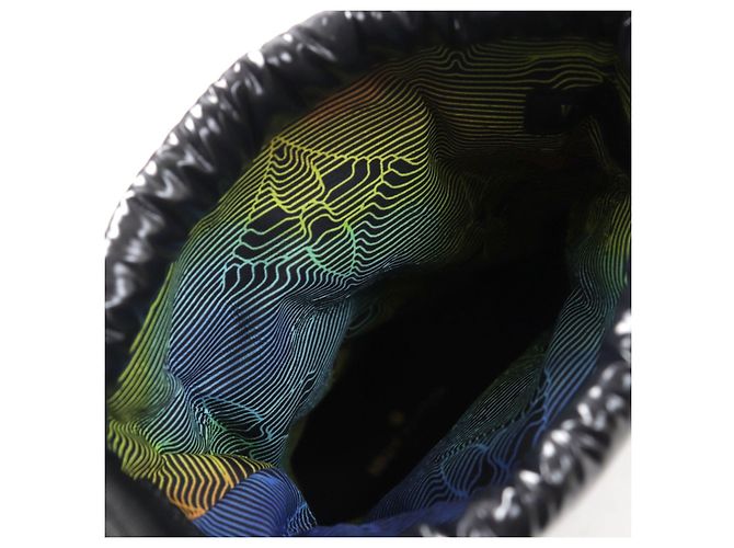 Botas de goma de nylon Monogram Louis Vuitton 2054 Negro - vista 10