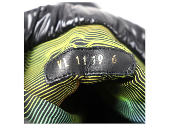 Botas de goma de nylon Monogram Louis Vuitton 2054 Negro - vista 12