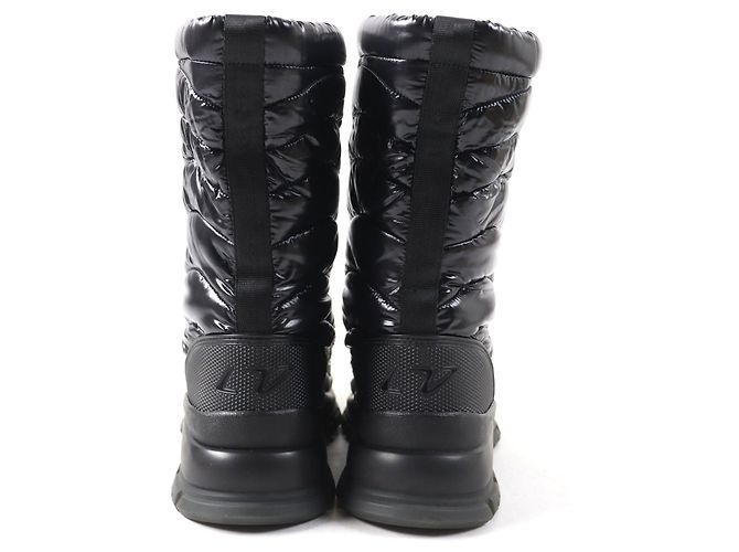 Botas de goma de nylon Monogram Louis Vuitton 2054 Negro - vista 6