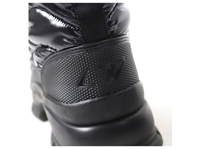 Botas de goma de nylon Monogram Louis Vuitton 2054 Negro - vista 8