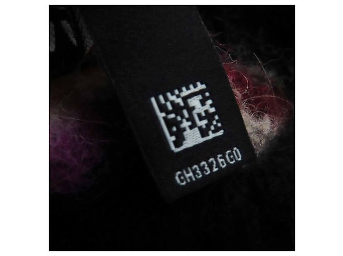 Timeless Chanel COCO Marke Kettenrandmuster Alpaka Polyamid Strickwaren Mehrfarben - Ansicht 8
