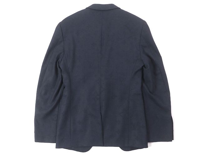 Louis Vuitton LV&Flower Monogram Polyester Wool Tailored Jacket Blue Navy blue - view 3