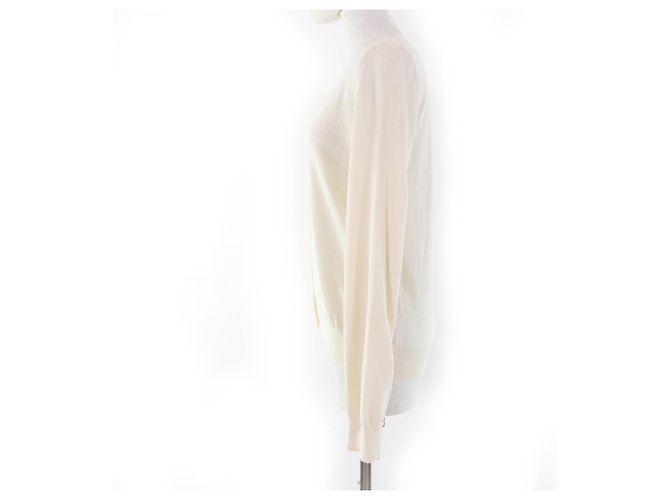 Loewe 100% Kaschmir Strickjacke Beige Roh - Ansicht 2