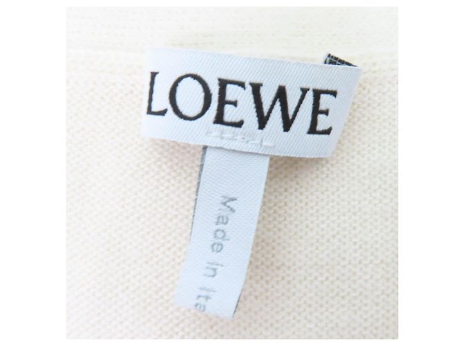 Loewe 100% Kaschmir Strickjacke Beige Roh - Ansicht 6