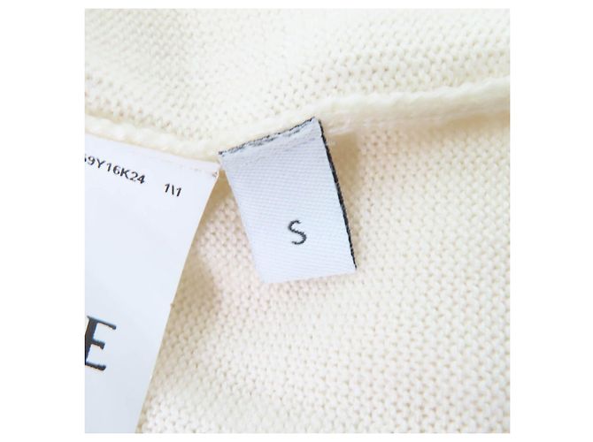 Loewe 100% Kaschmir Strickjacke Beige Roh - Ansicht 7