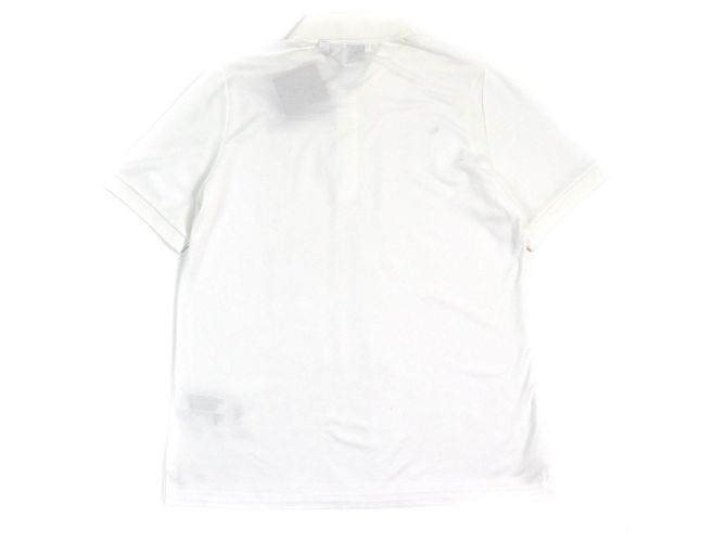 Camisa polo de algodón con bordado del logo TB de Burberry Blanco - vista 2