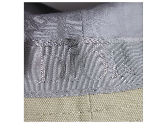 Baumwoll-Bucket-Hut mit gesticktem Dior-Logo Beige - view 9
