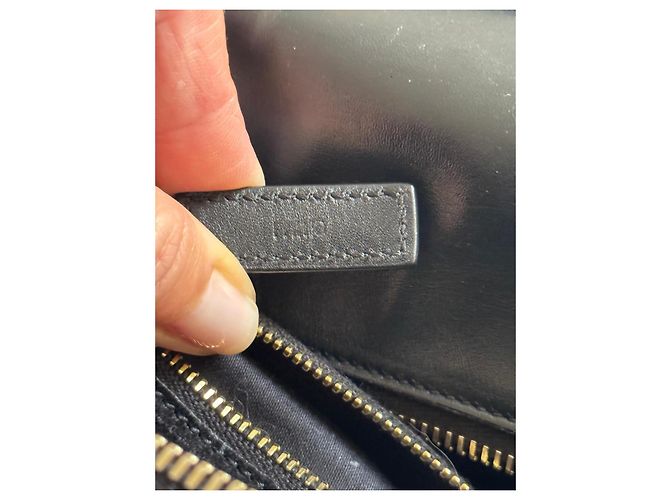 Borsa in pelle nera Saint Laurent Nero - vista 12