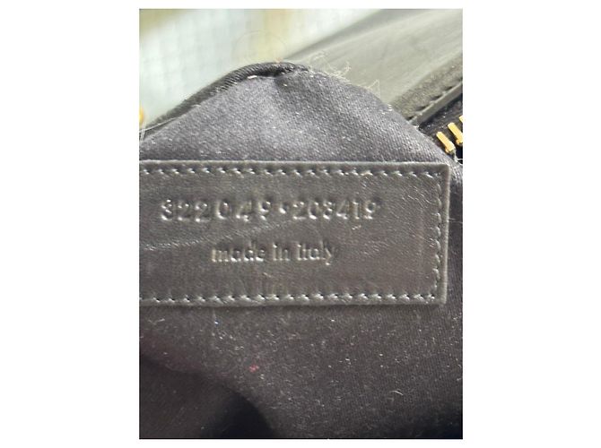 Borsa in pelle nera Saint Laurent Nero - vista 13