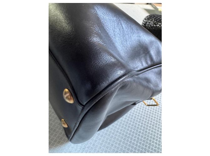 Borsa in pelle nera Saint Laurent Nero - vista 6