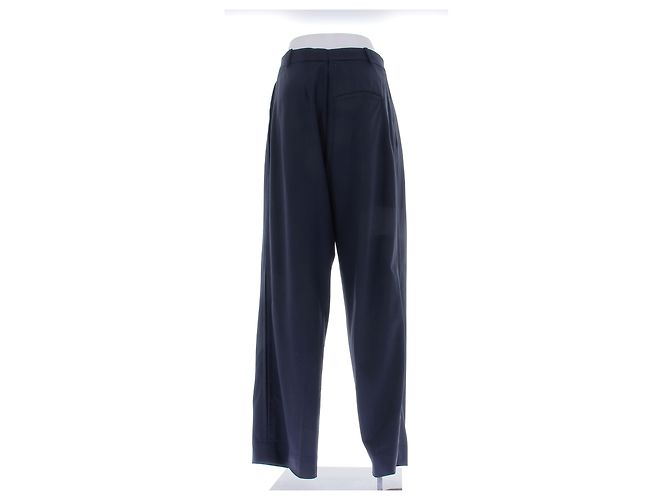 Cos Calça marinha de lã Azul marinho - vista 2