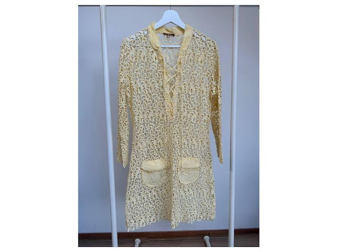 Strandkleid Ermanno Scervino Gelb - Ansicht 2