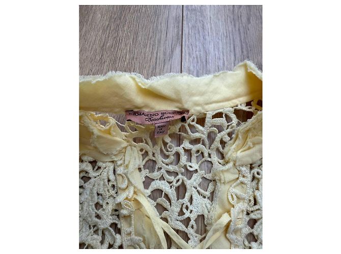 Strandkleid Ermanno Scervino Gelb - Ansicht 8