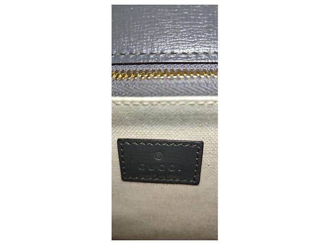 Borsa a tracolla Gucci Horsebit 1955 XL pelle grigia Grigio - vista 8