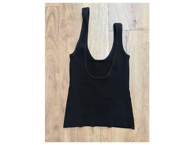 Top Zimmermann negro de viscosa - vista 3