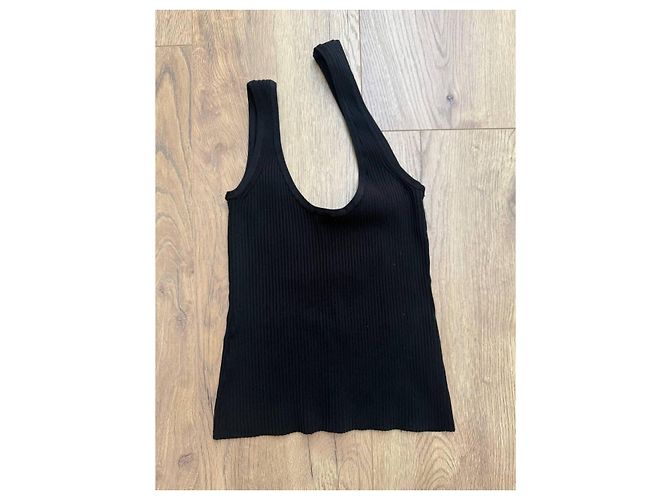 Top Zimmermann negro de viscosa - vista 4