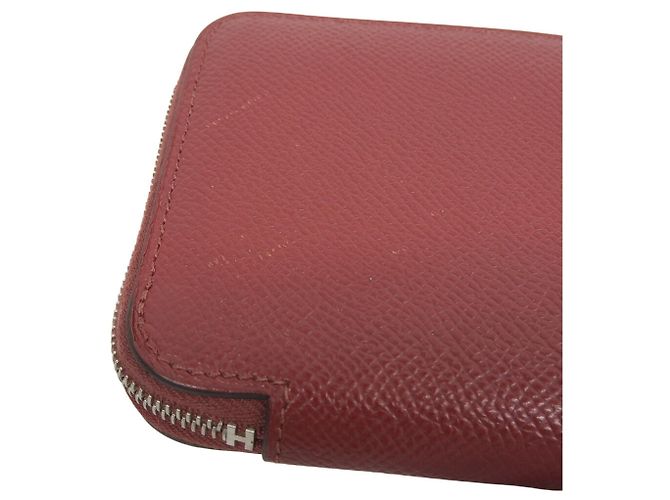 Monedero compacto Azap Silkin de Hermès en rojo Roja - vista 5