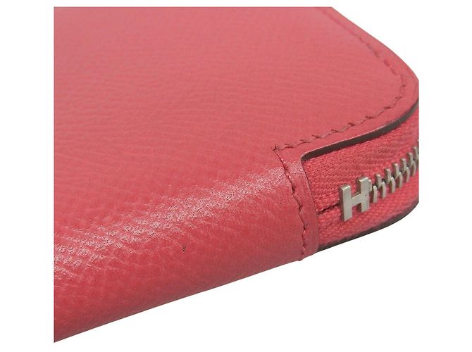 Monedero compacto mini Azap Silkin de Hermès Rosa - vista 5