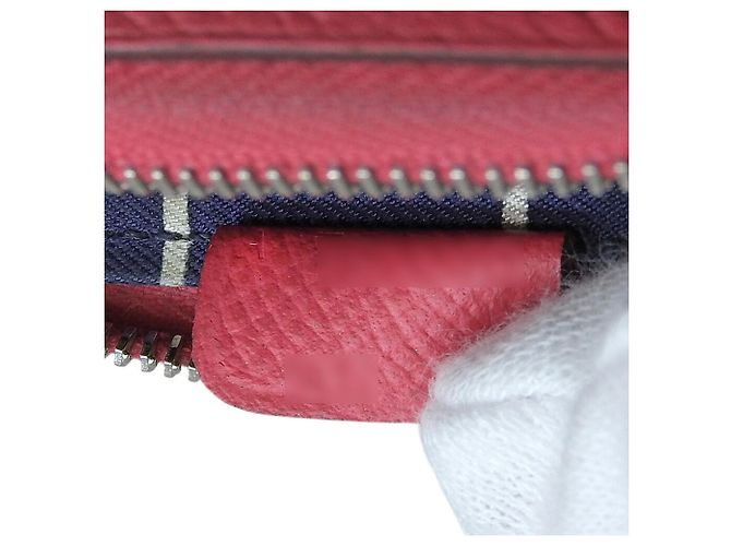 Monedero compacto mini Azap Silkin de Hermès Rosa - vista 8