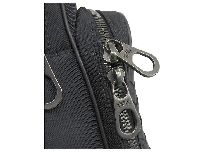 Borsa a tracolla Intrecciato di Bottega Veneta Nero - vista 9