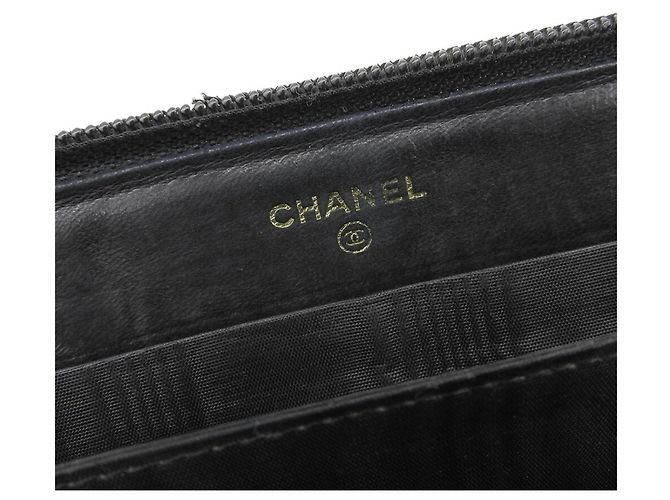 Cartera Larga Coco Mark Chanel No. 9 Negro - vista 10