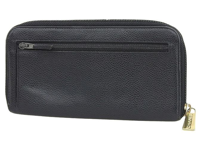 Cartera Larga Coco Mark Chanel No. 9 Negro - vista 2