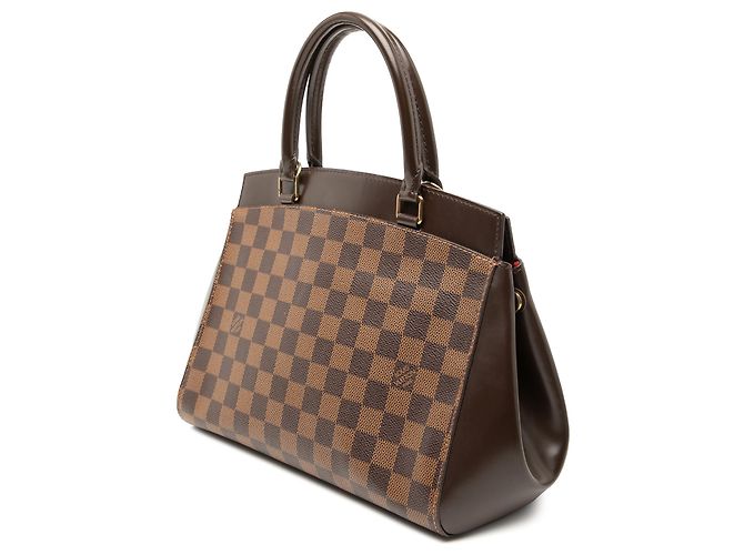 Louis Vuitton Marrone Damier Ébène Rivoli PM - vista 2