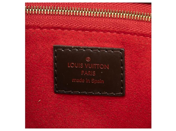 Louis Vuitton Marrone Damier Ébène Rivoli PM - vista 5