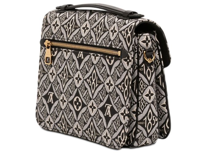 Pochette Metis Jacquard Monogram Nero Dal 1854 Louis Vuitton - vista 2