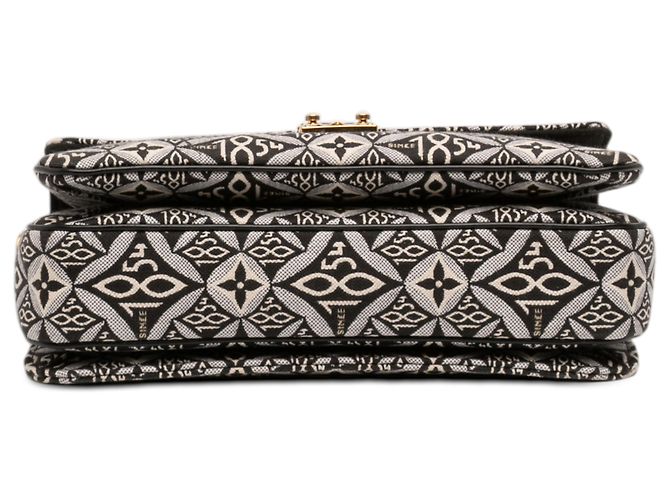 Pochette Metis Jacquard Monogram Nero Dal 1854 Louis Vuitton - vista 3