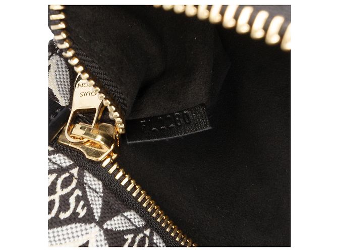 Pochette Metis Jacquard Monogram Nero Dal 1854 Louis Vuitton - vista 6
