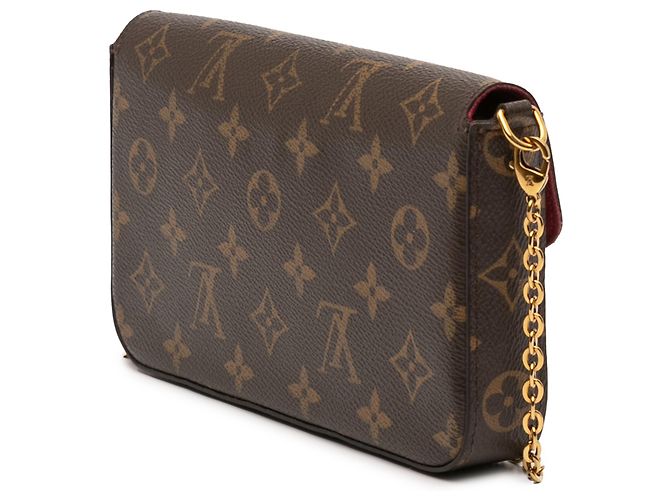 Pochette Felicie Monogramma Marrone Louis Vuitton - vista 2