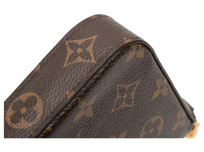 Pochette Felicie Monogramma Marrone Louis Vuitton - vista 9